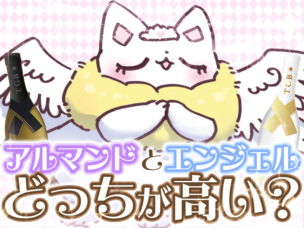 アルマンドとエンジェルどっちが高い？高級シャンパンの比較