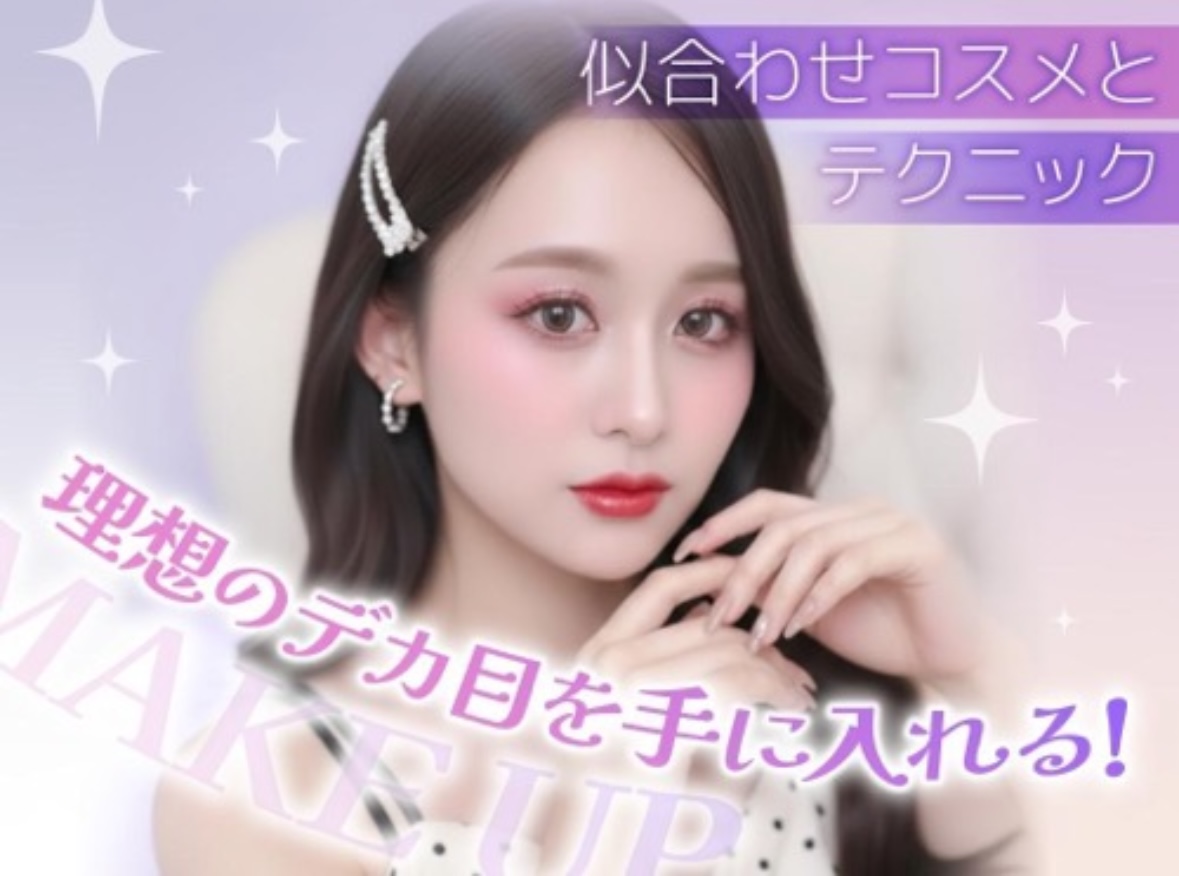 理想のデカ目を手に入れる！似合わせコスメとテクニック